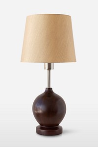 Retro decorative table lamp design element