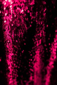 Fabric with shiny pink sequins