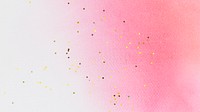 Pink glitter desktop wallpaper, watercolor background