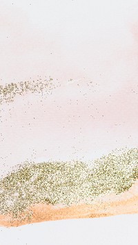 Gold glitter pink feminine phone wallpaper