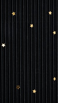 Festive starry glitter black phone wallpaper