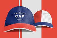 Cap mockup psd headwear accessory