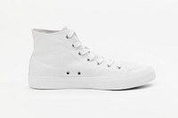 White high top sneakers unisex footwear fashion