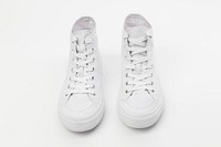 White high top sneakers unisex footwear fashion