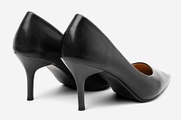 Women&rsquo;s black high heel shoes formal fashion