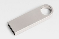 USB flash drive mockup psd technology data storage device