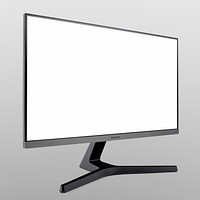 Samsung computer monitor psd mockup. SEPTEMBER 14, 2020 - BANGKOK, THAILAND