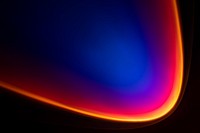 Aesthetic background with gradient sunset projector lamp