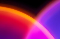 Colorful gradient background with neon led light