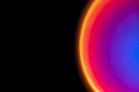 Colorful gradient background with neon led light