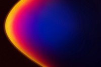 Gradient background with sunset projector lamp