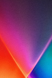 Colorful gradient background with neon led light