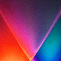 Colorful gradient background with neon led light