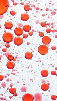 Red mobile wallpaper oil bubble in water background