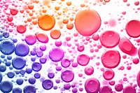 Abstract background gradient oil bubble in water wallpaper