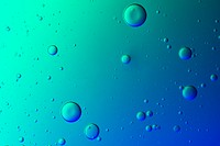 Abstract background gradient oil bubble in water wallpaper