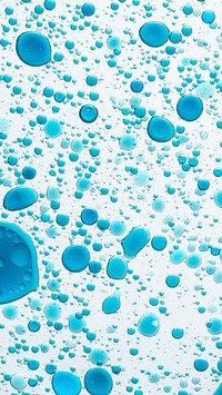 Blue iPhone wallpaper oil bubble in water background