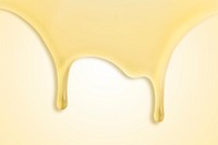 Yellow background wallpaper dripping honey border