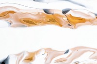 Beige marble swirl background handmade acrylic paint