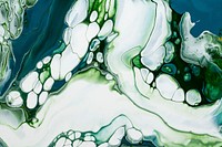 Green marble swirl background DIY flowing texture experimental art