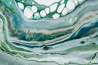 Green marble swirl background DIY flowing texture experimental art