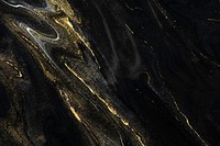 Black liquid marble background handmade acrylic paint