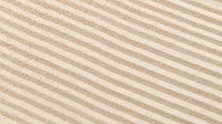Striped zen sand background in health and wellbeing concept