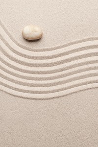 sand surface texture background art of balance concept