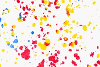 Colorful background psd with wax melted crayon art