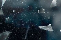 Shattered glass background psd wallpaper