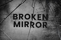 Background PSD with broken mirror glass effec