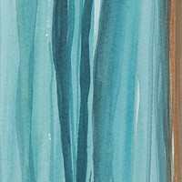 Beach blue watercolor background abstract style