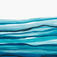 Ombre blue watercolor background abstract style