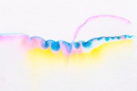 Aesthetic abstract chromatography background in colorful tone