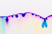 Aesthetic abstract chromatography background in colorful tone