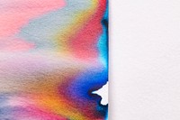 Aesthetic abstract chromatography art element