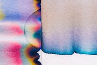 Aesthetic abstract chromatography art element