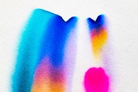 Aesthetic abstract chromatography art element