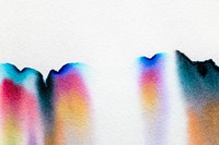 Aesthetic abstract chromatography background in colorful tone