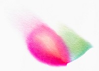 Aesthetic abstract chromatography art psd element