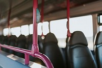 Interior of a public bus transport