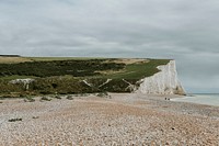 Seven sisters cliff in Sussex