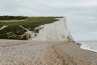 Seven sisters cliff in Sussex