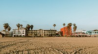 Venice beach in the summer