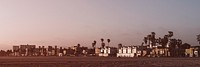 Purple skies in Venice beach