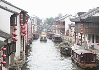 Free Tonggui bridge in Suzhou, China image, public domain CC0 photo.