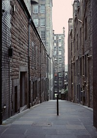 Looking Down A Long Dark Back Alley