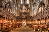 Free Ripon Cathedral Choir, Yorkshire, England image, public domain religion CC0 photo.