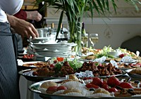Food catering. Free public domain CC0 photo.