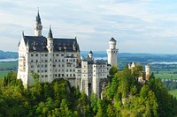 Free Neuschwanstein Castle image, public domain architecture CC0 photo.